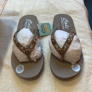Cali Yoga Foam Flip Flops by Skechers